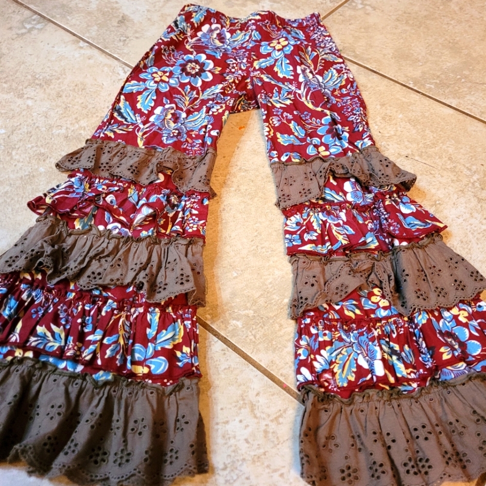 Girls mustard pie bell bottoms